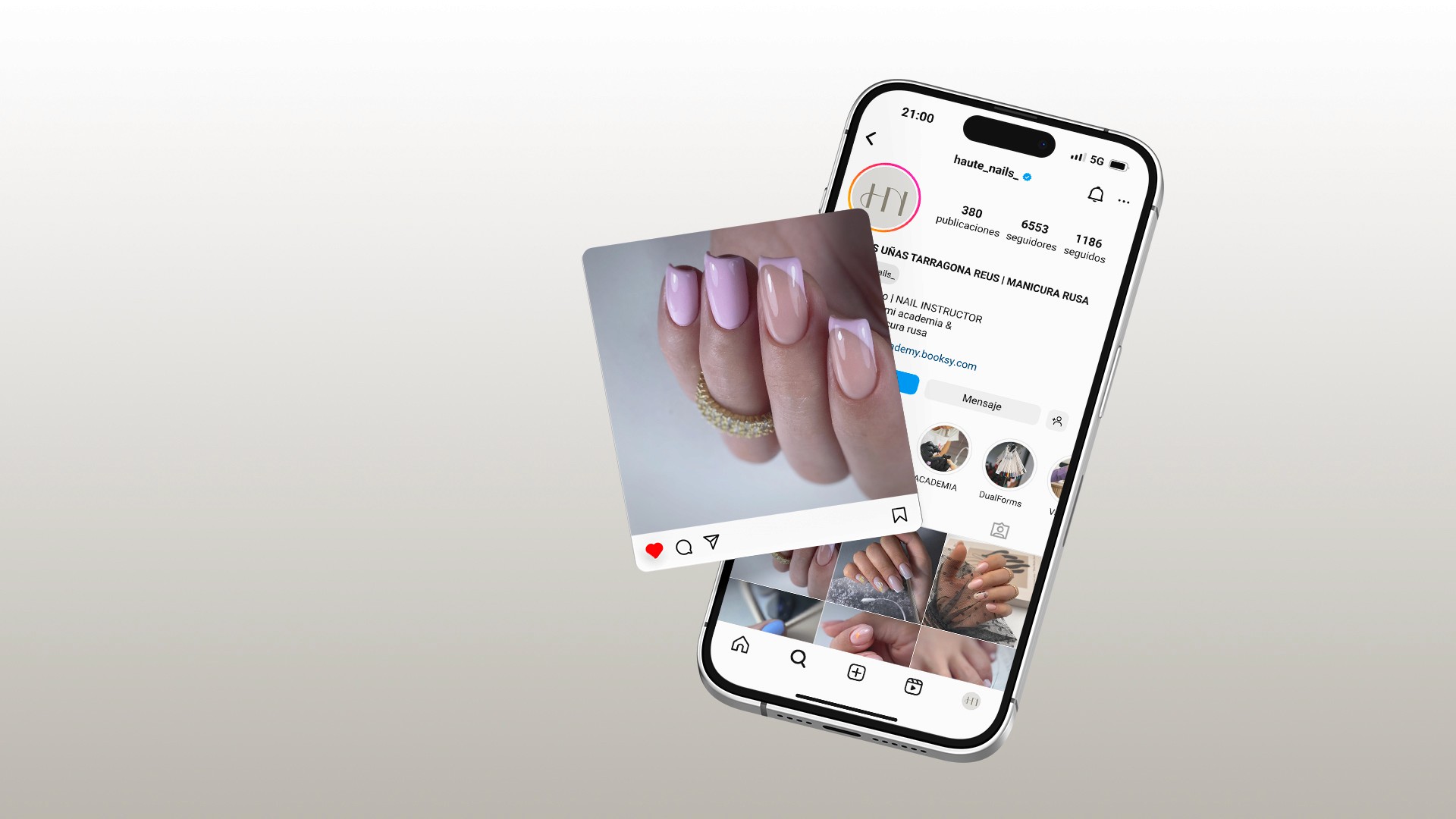 Project Haute Nails. Social Media