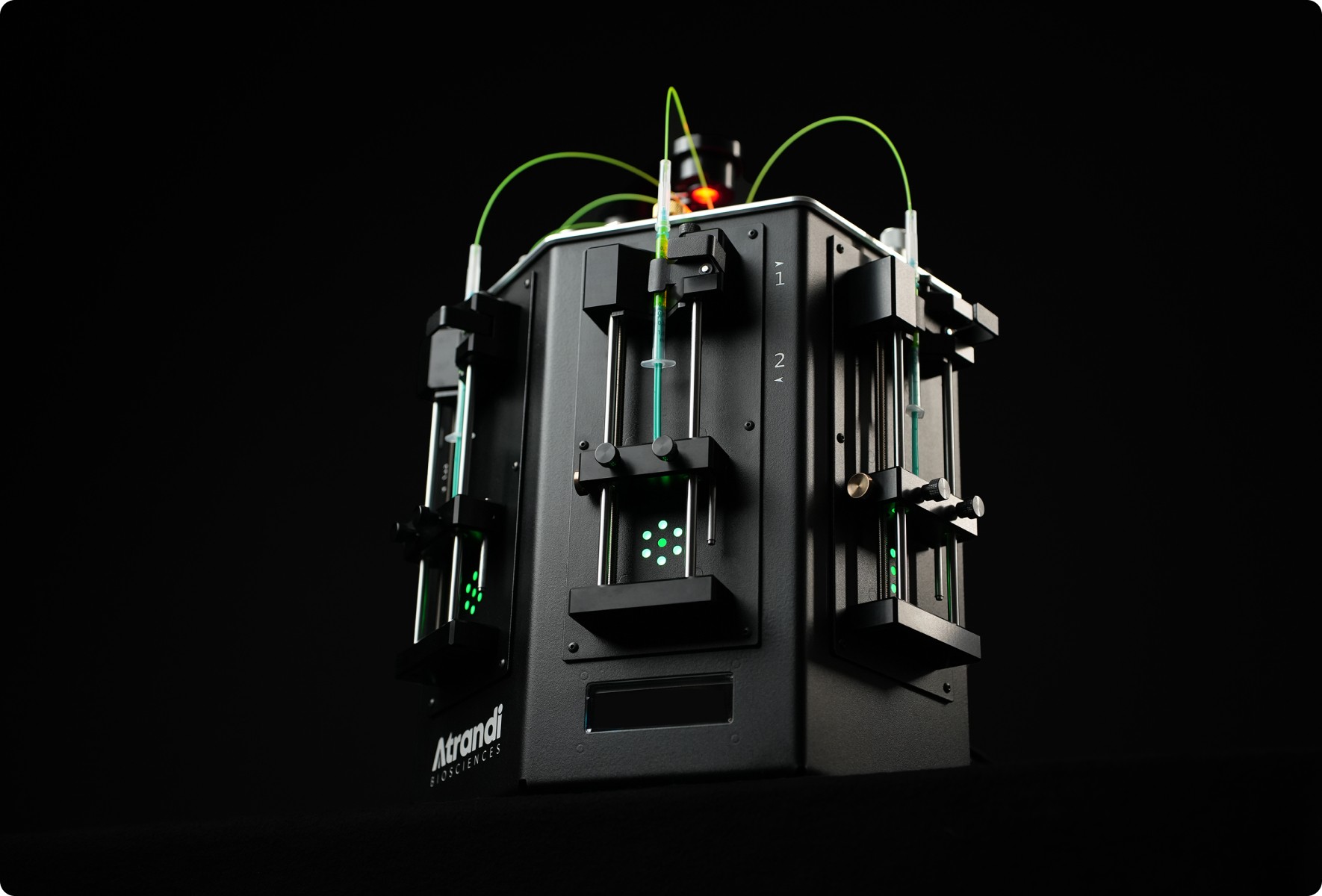 A silhouette of a samurai riding a horse against a red background with a glowing crescent moon, featuring a framer template orbitx premium portfolio website design.