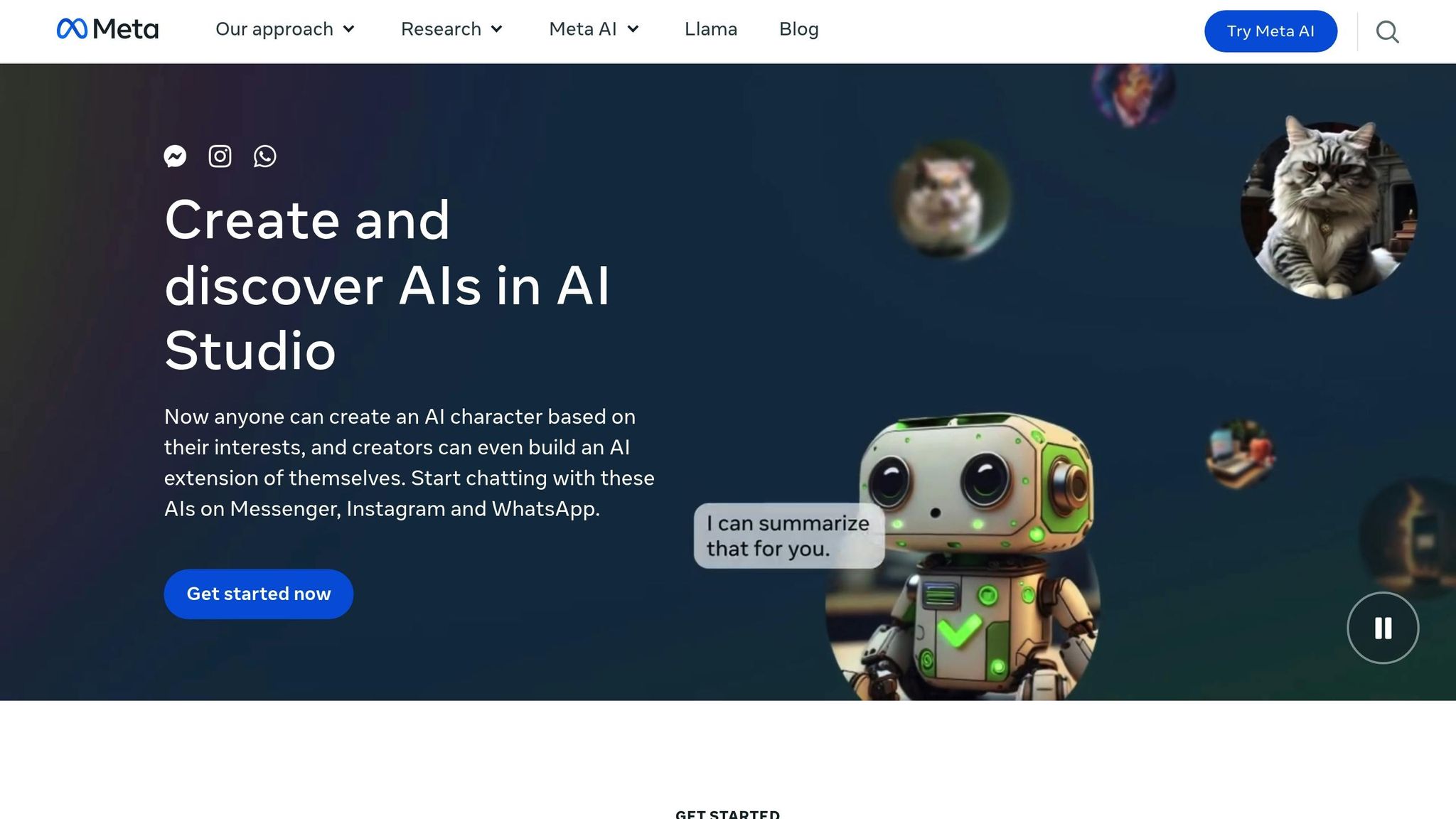 Meta AI Studio