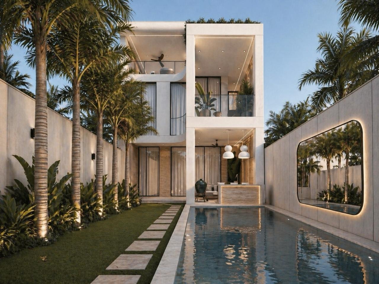 Summerland Villas — premium 3-bedroom villas in Seseh