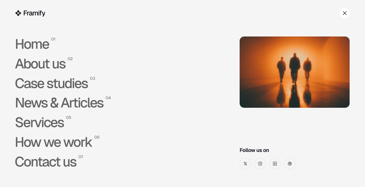 Framer Navbar Component