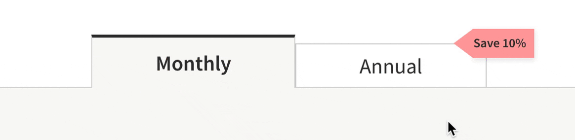 Unbounce Tabs
