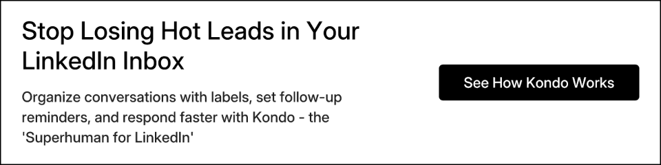 Stop Losing Hot Leads in Your LinkedIn Inbox