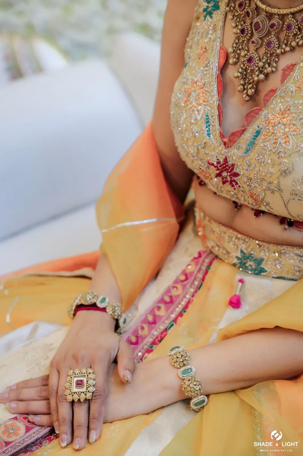 Mandap ceremony with the Vyas Brothers — Suhani and Dhruv wedding