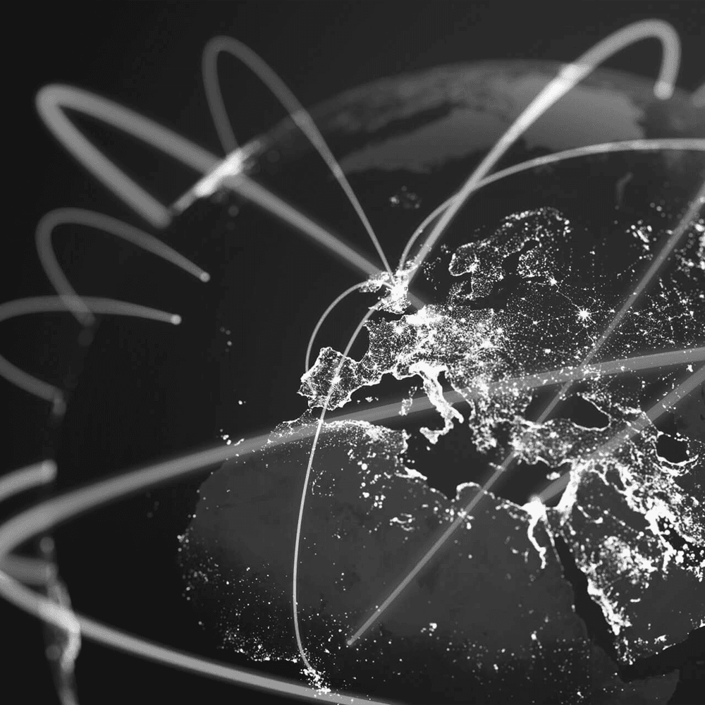 Athlete winning a race