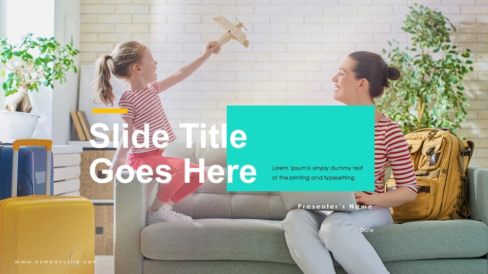 Engaging Presentation Slide for Family-Oriented Topics