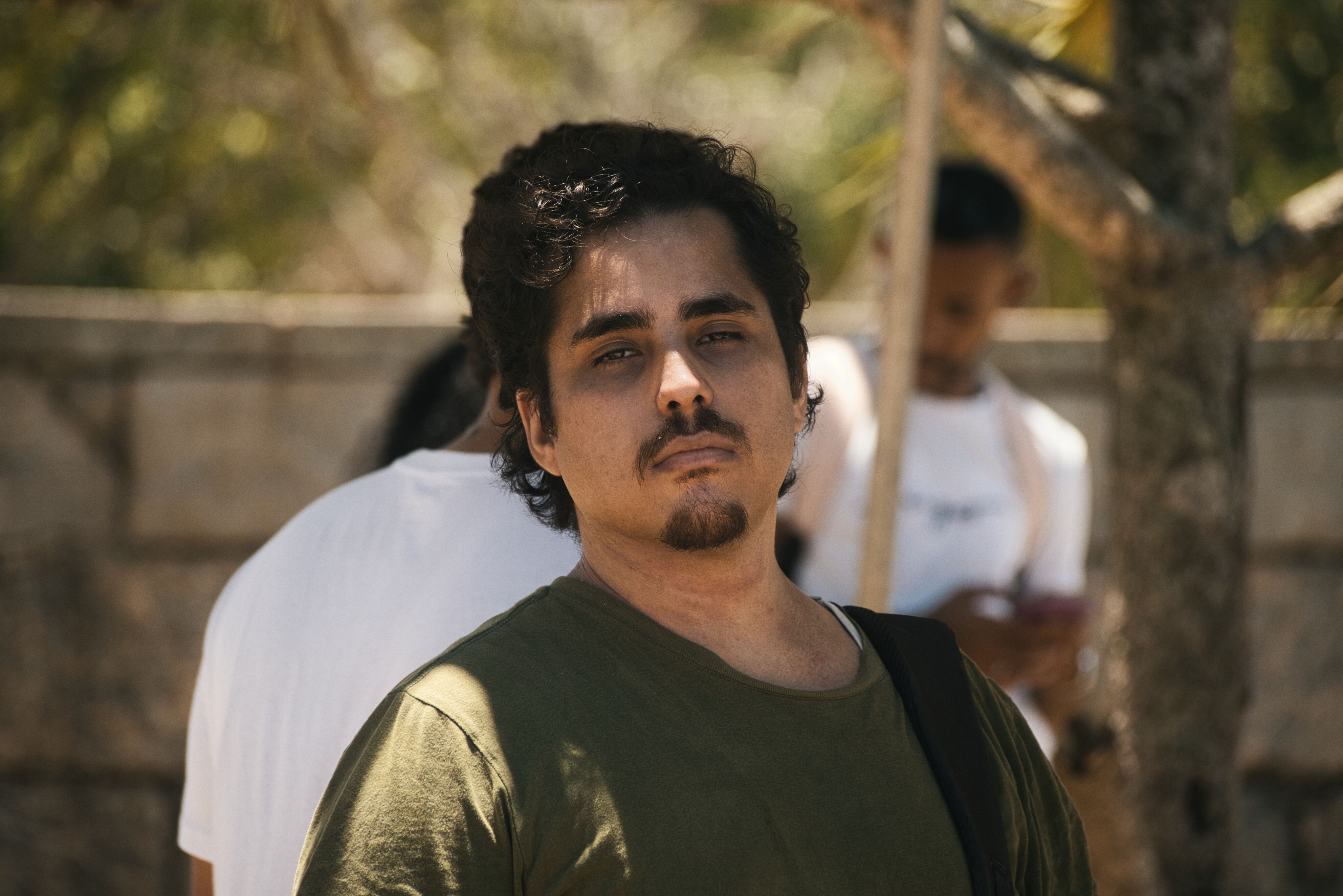 Portrait of portfolio creator – front view
