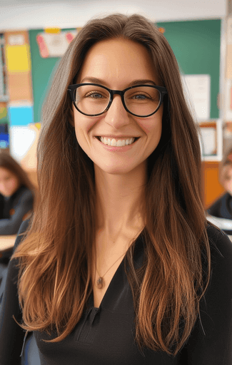 AI female teacher assistant