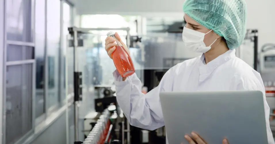 Protein powder is made through filtration and drying of protein sources.