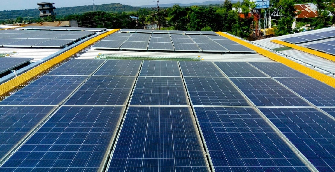 Rooftop Solar. Solar for Industrial Roof. Avalani Solar.
