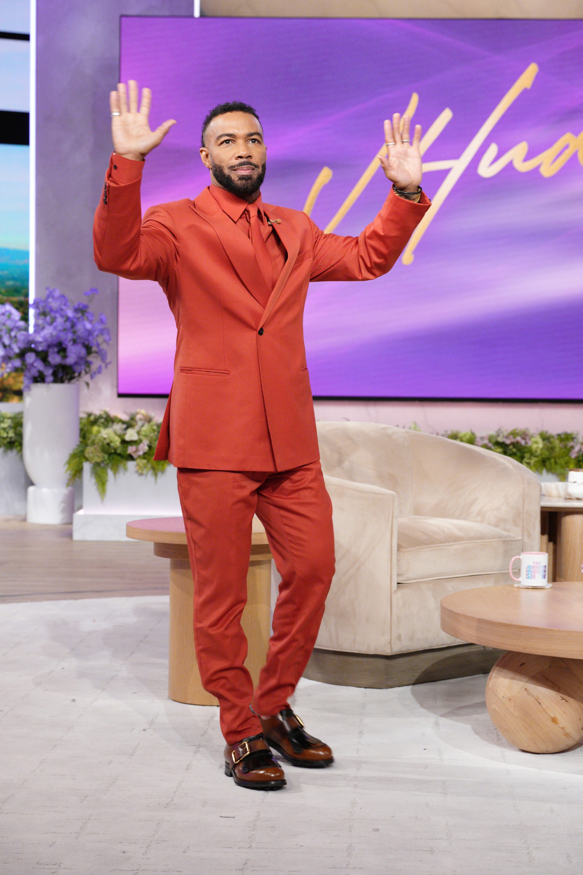 Omari Hardwick styled by miami celebrity fashion stylist Steven Lassalle