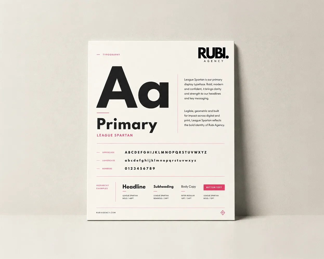 Branding work reviewed on a laptop and phone