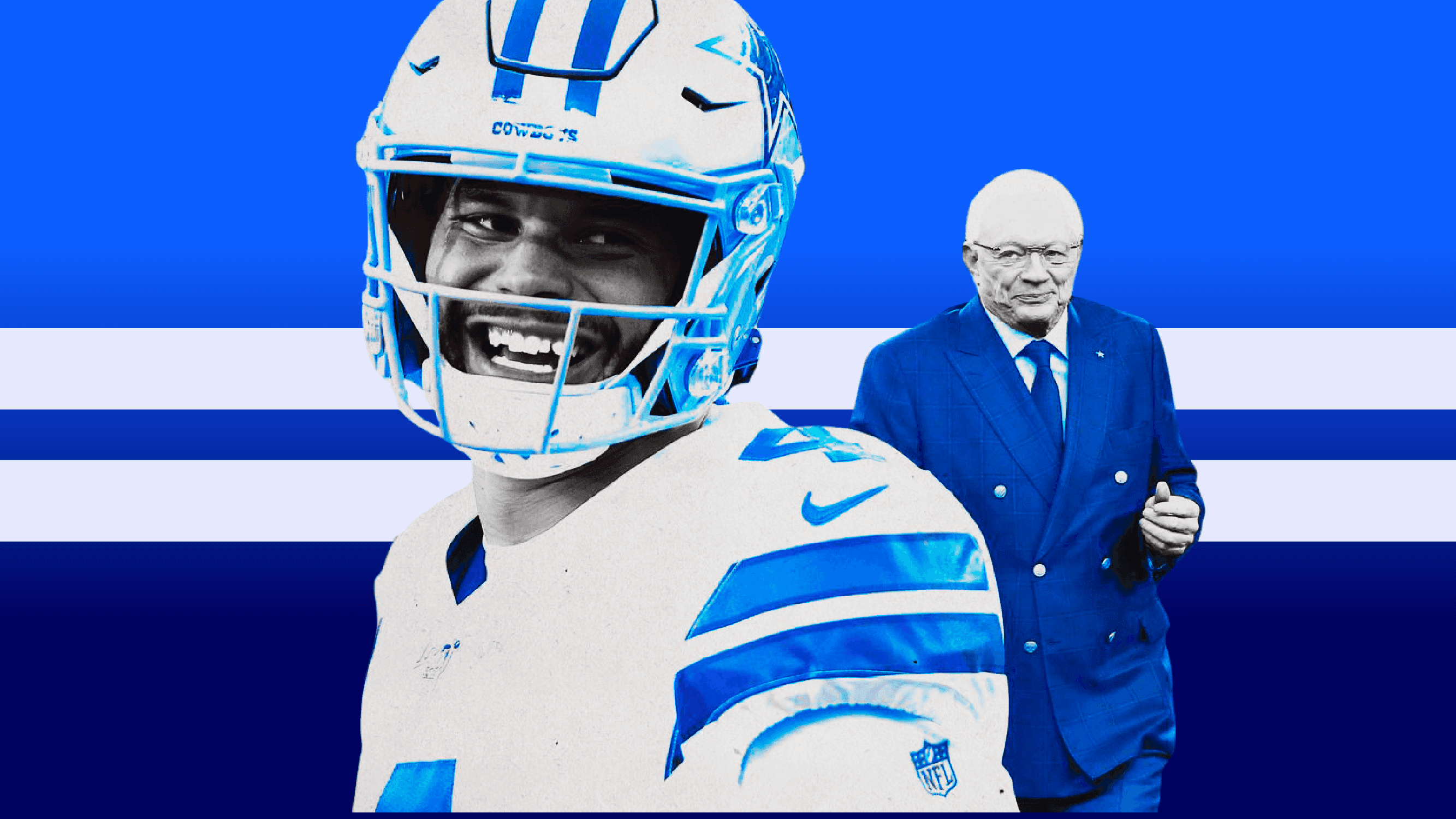 Are The Dallas Cowboys Terrified To Give Dak Prescott A New Contract?  Dak Prescott and Jerry Jones