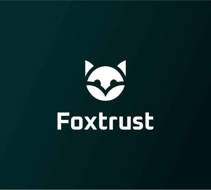 Foxtrust brand identity mockup