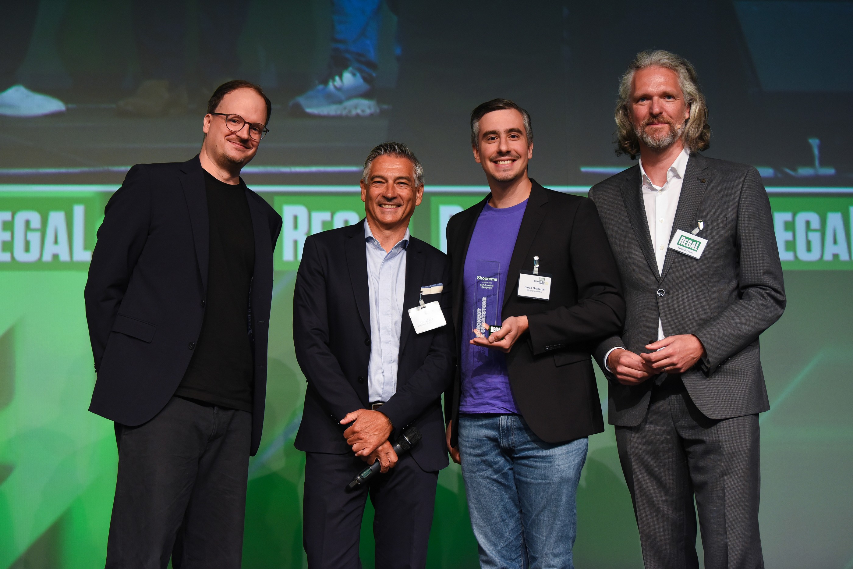 shopreme awarded REGAL retech award winner checkout and smartstore 2026 with self-checkout ecosystem at famila nordost
