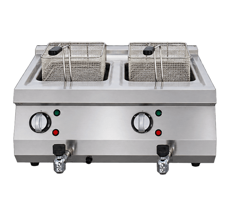 Friteuse électrique 2 x 12L