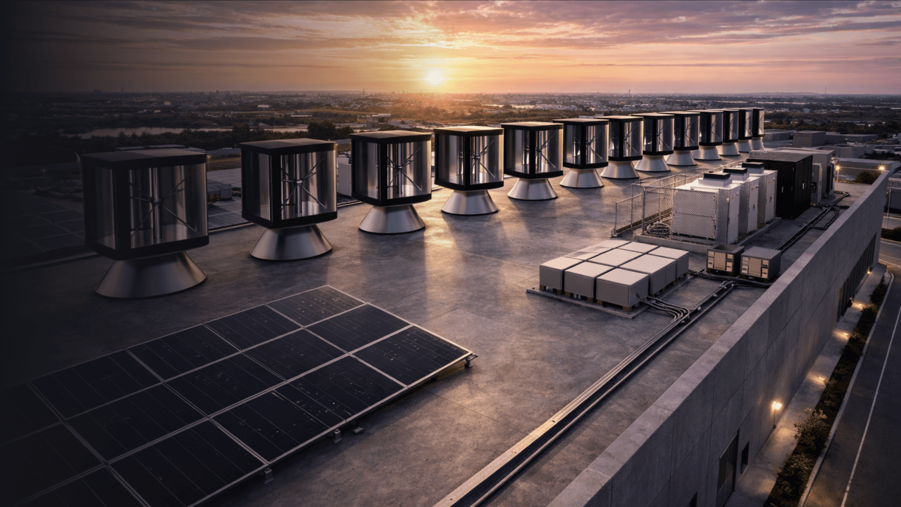 aerial photography of grass field with blue solar panels