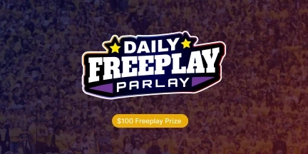 Image of a sports game called "Daily Freeplay Parlay"