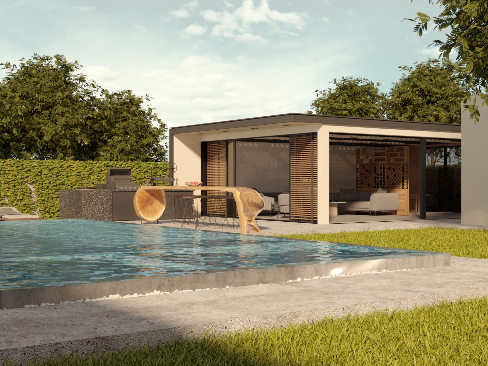 A picture of blueprints stacked on top of each other showing construction documents for a residential project.