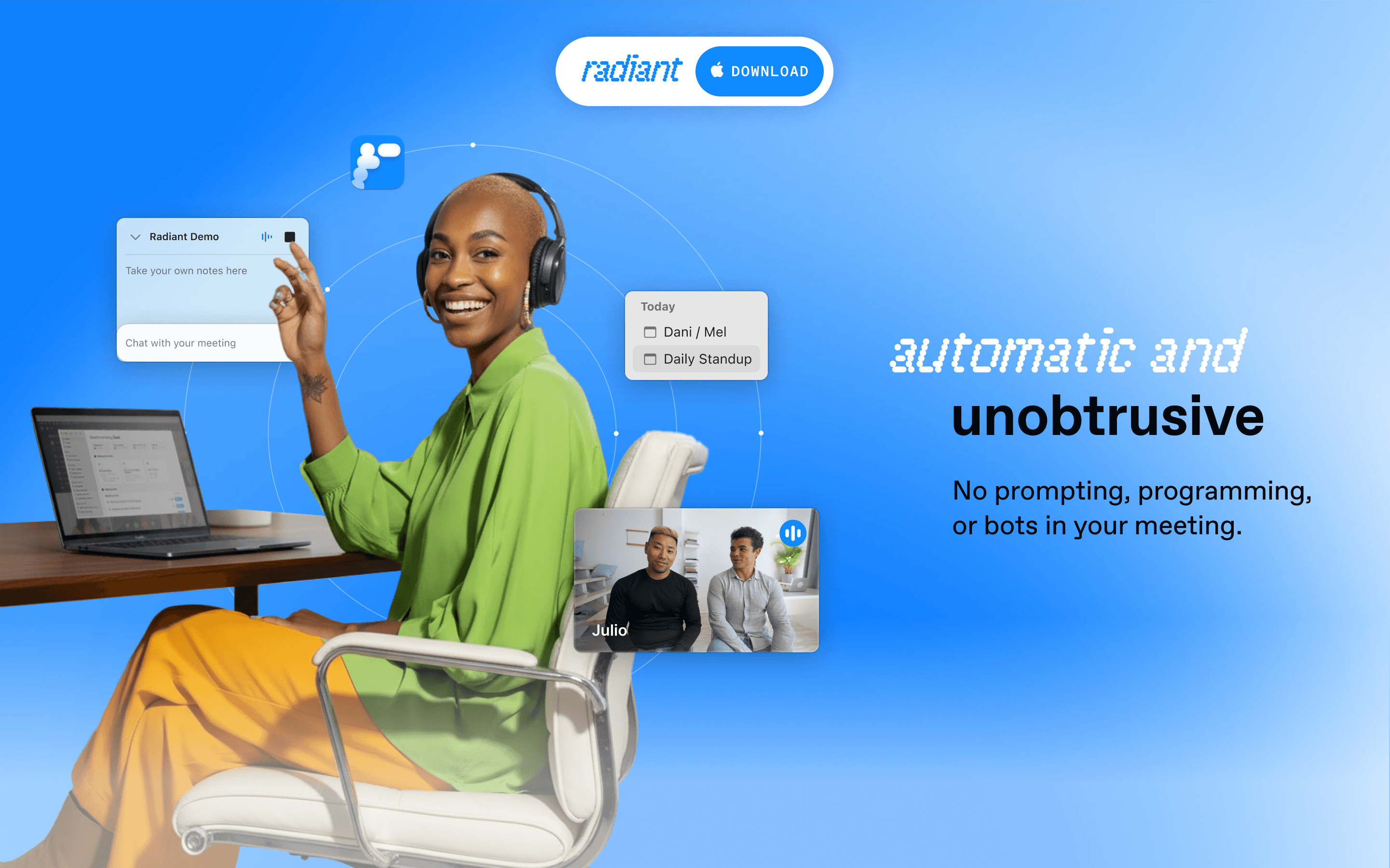 Radiant by Supernormal - solution automatic and unobtrusive.