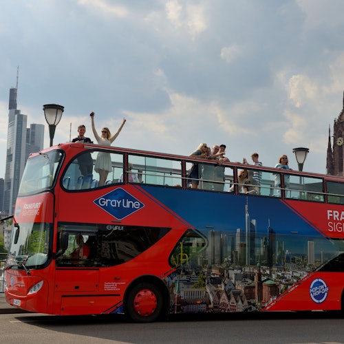Hop-on Hop-off Bus Frankfurt: Skyline Special tickets in Frankfurt