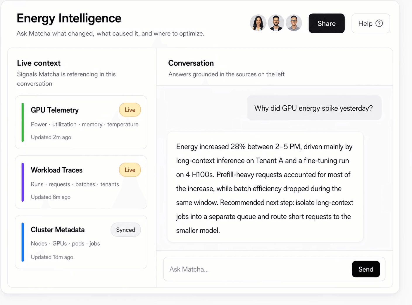 Sample UI