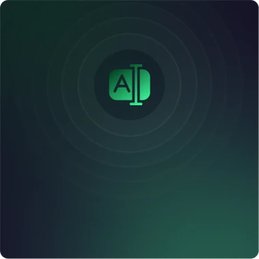 An ID card on a greenbackground