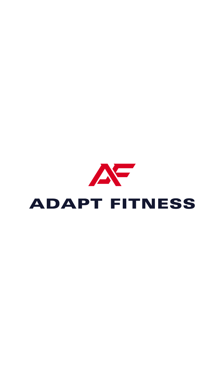 Adapt Fitness Logo with a white background