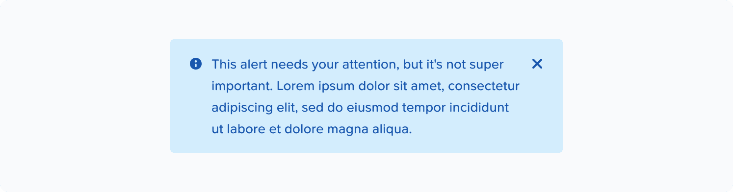 An exmaple of a multi-line banner