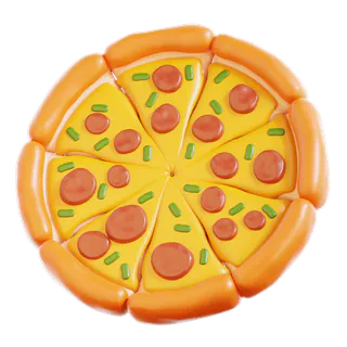 Free 3D pizza icon
