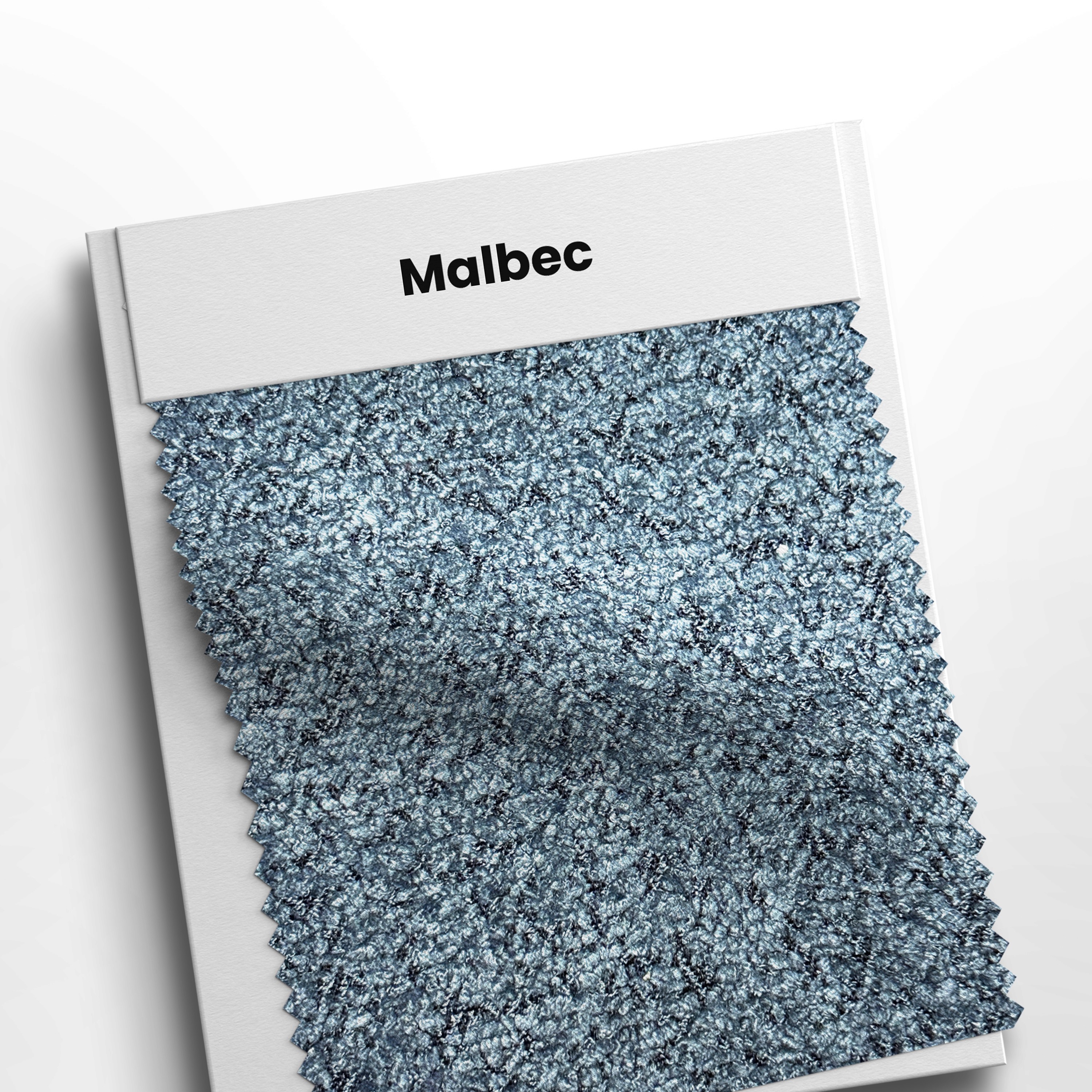 mostruário com tecido malbec cor 34