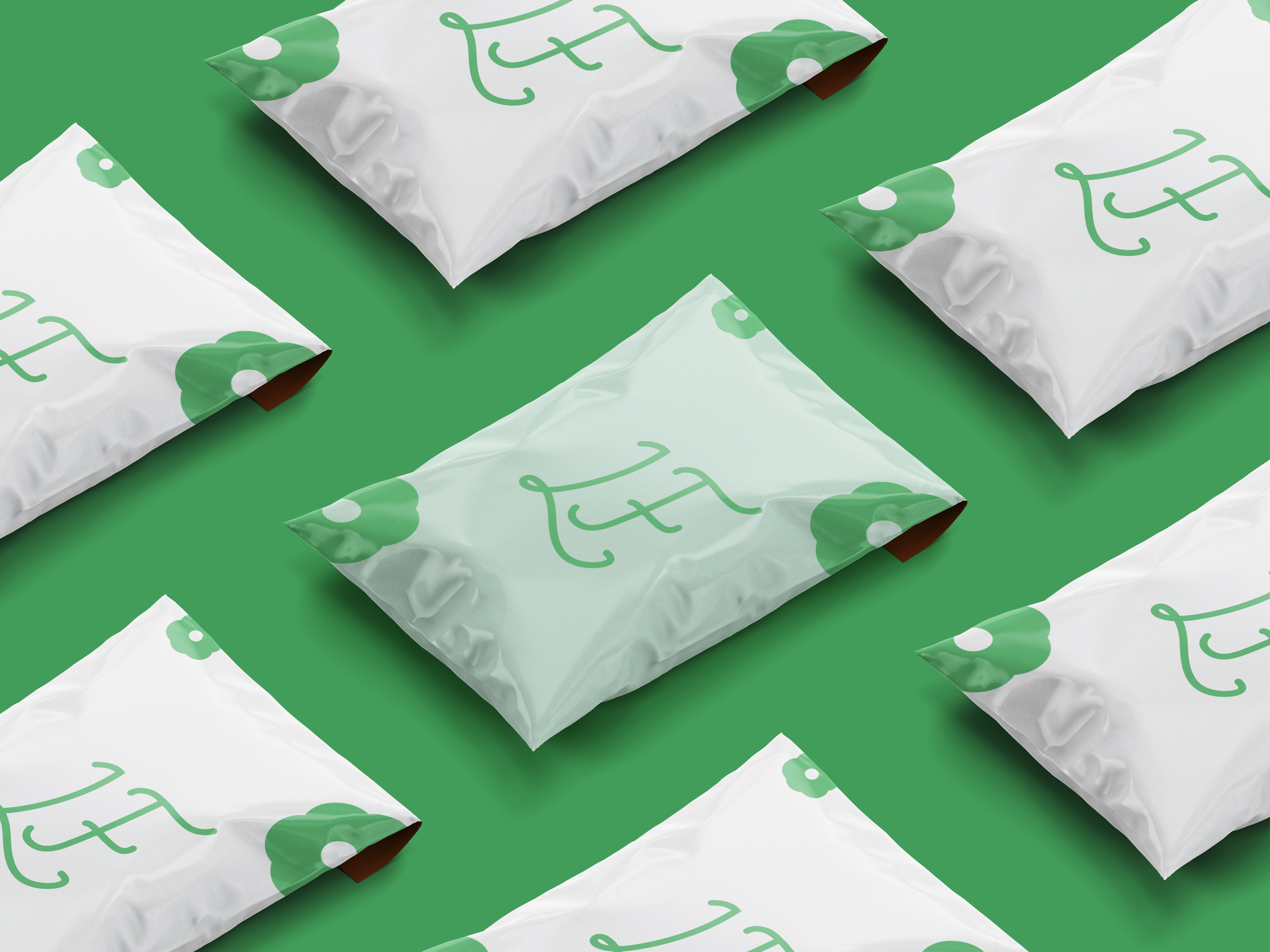 A bunch of shipping bags