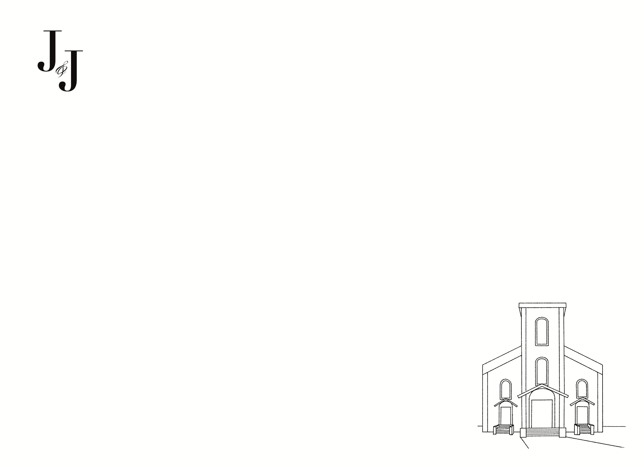 Line work of the main and supporting characters.