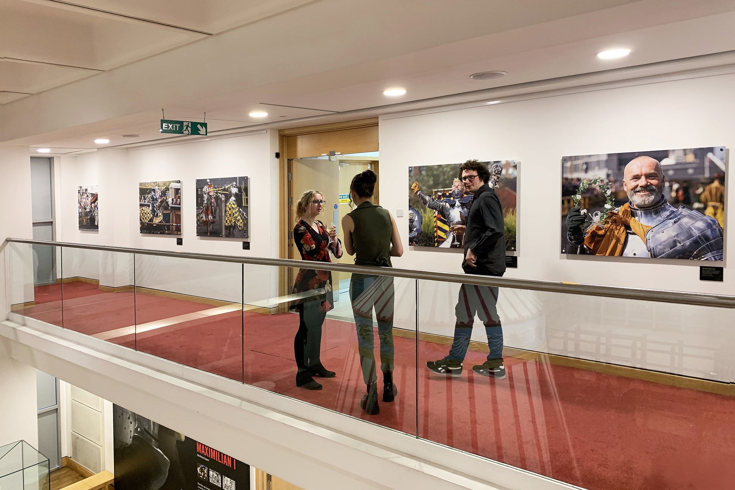 Large Format Acrylic Wall Mounted Museum Panels