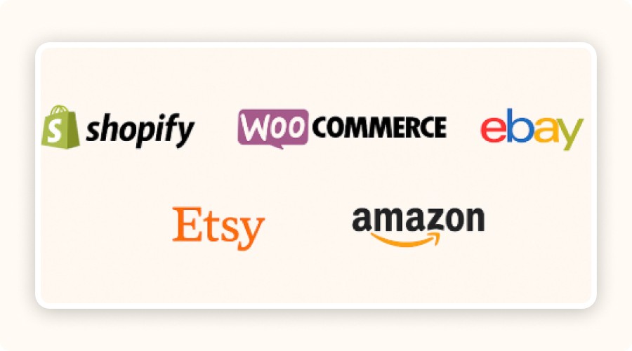 Compatible platforms logos