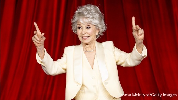 Rita Moreno featured in coverage of her return to the DCI World Championship broadcast 46 years after the 1980 PBS telecast.