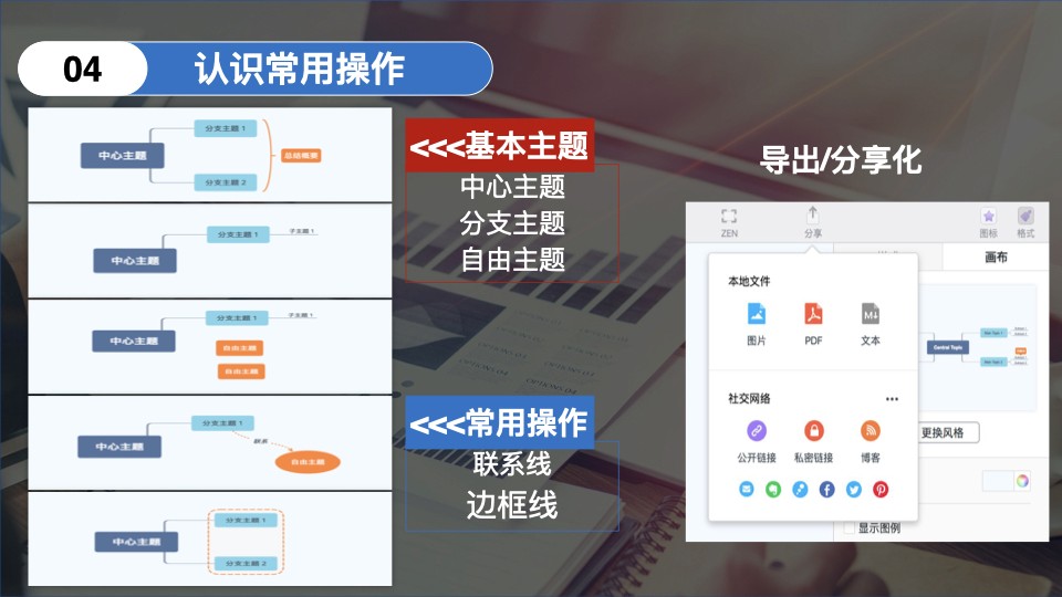 Xmind操作指南示意图