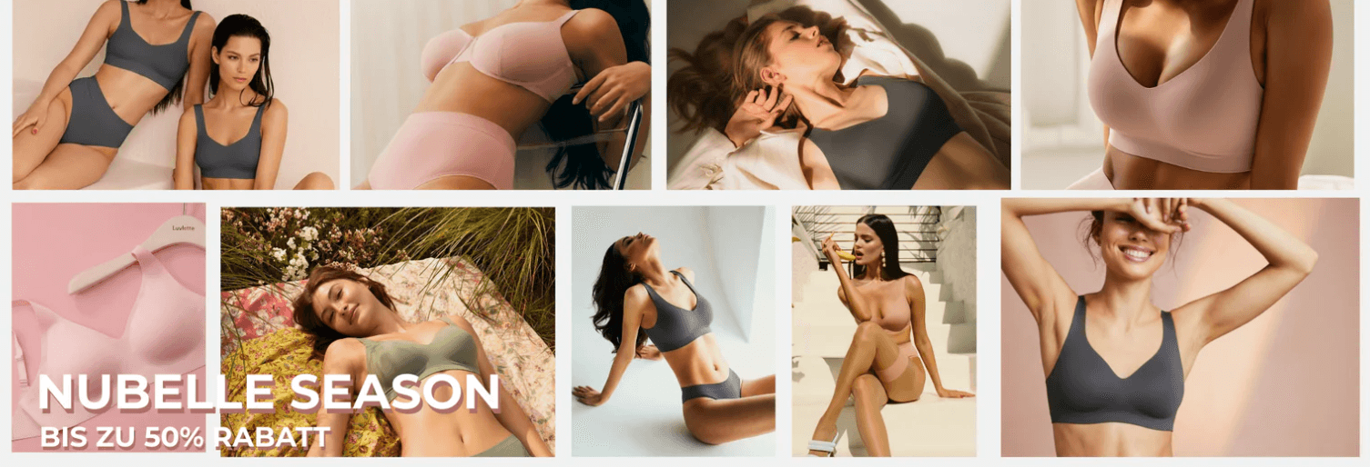 Women’s Seamless Underwear E-commerce Store