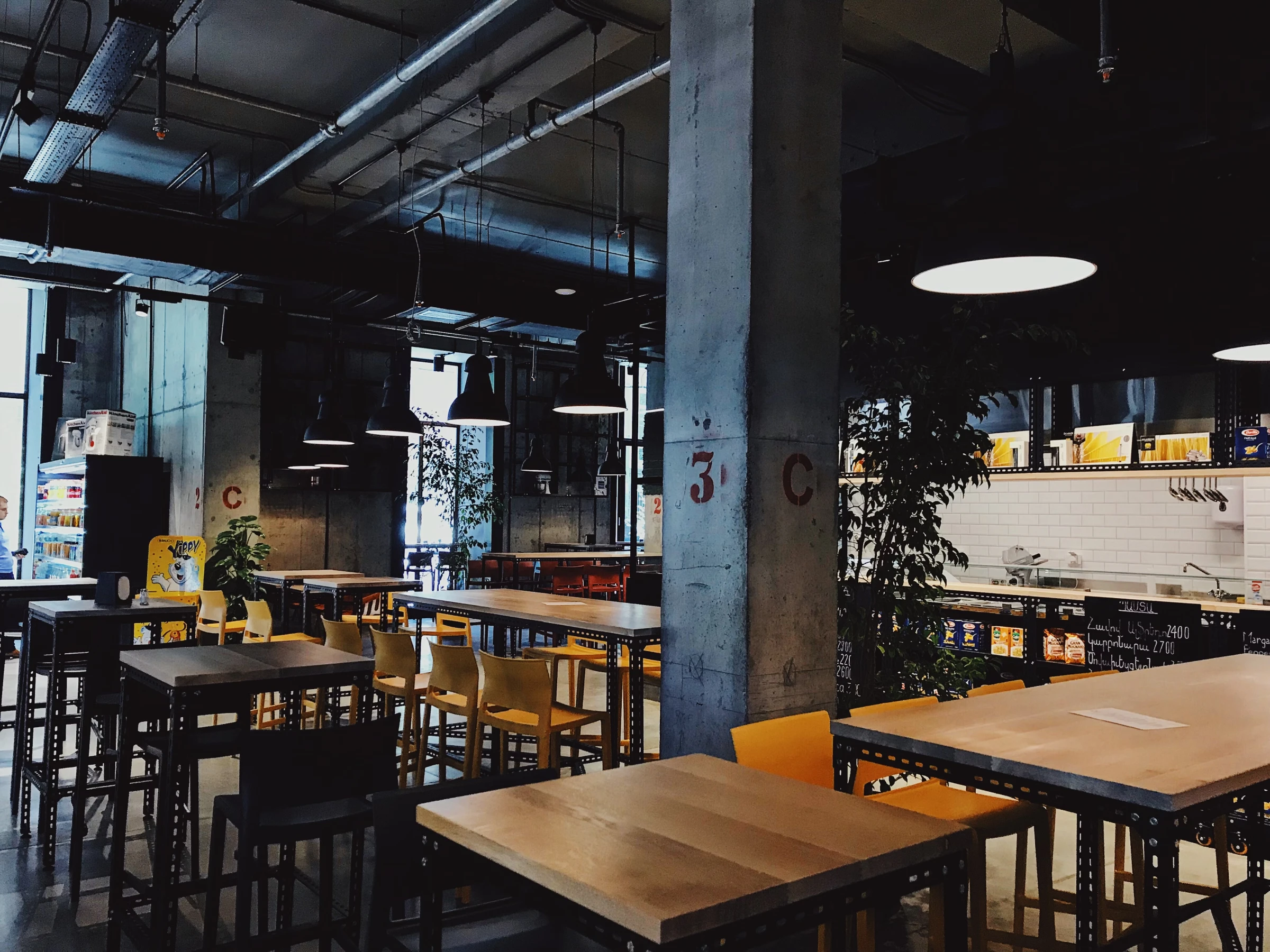 Italian restaurant interior