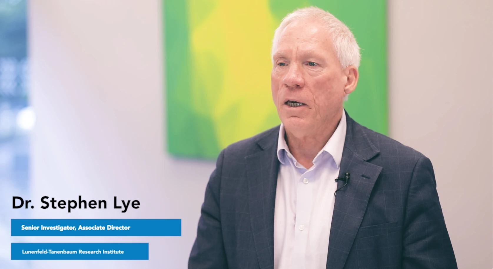 Stephen Lye Discusses Pregnancy Complications: An In-depth Interview