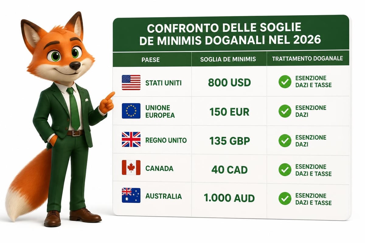 Soglie de minimis globali