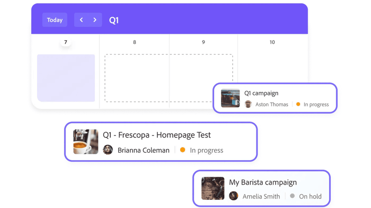 Adobe workfront planning view