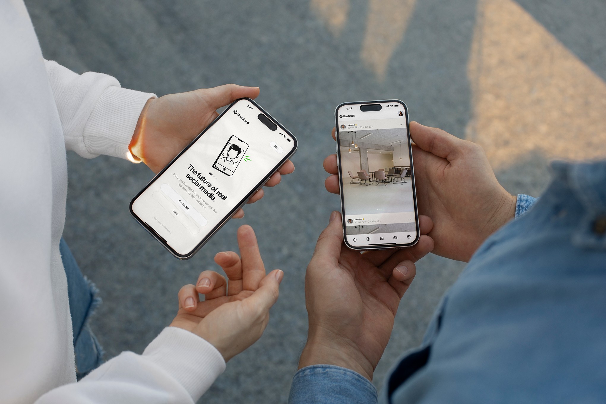 Realscroll - New social media