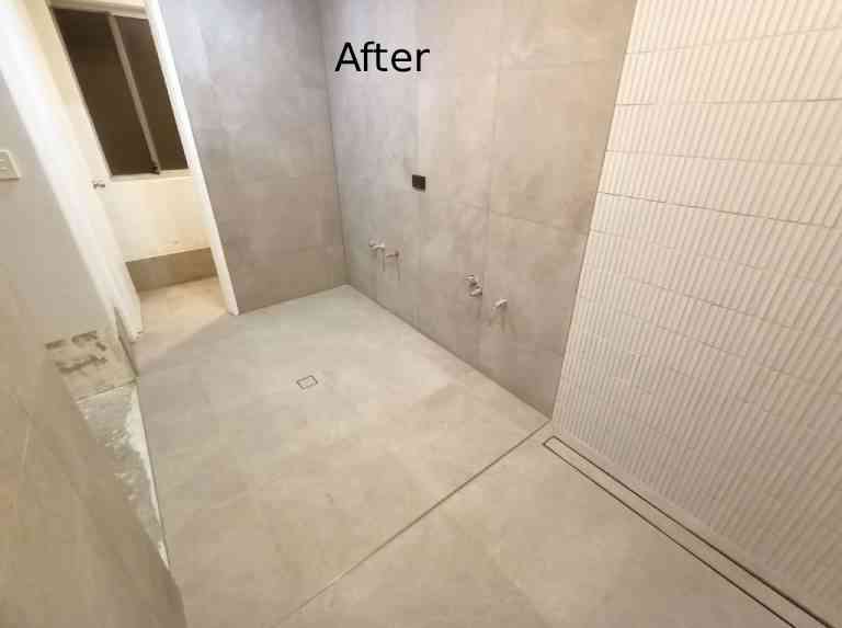 Bathroom renovation in Perth
