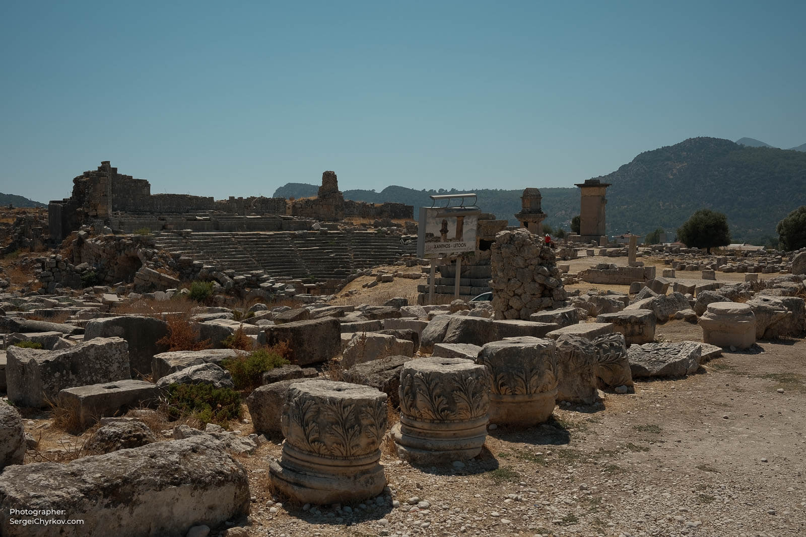 Letoon Sanctuary Place, Turkey. Photographer Sergei Chyrkov