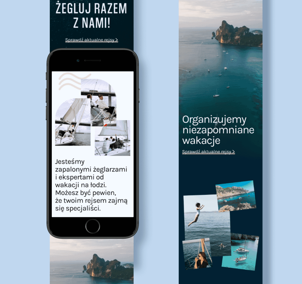 Website displayed on a mobile screen.