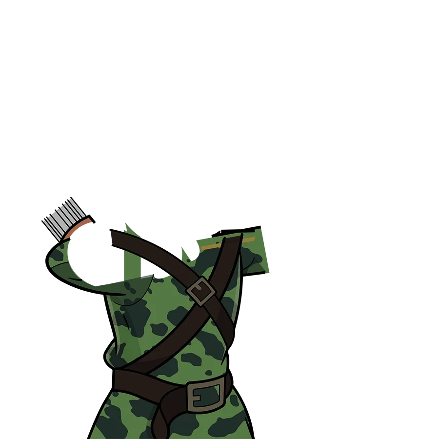 Woodland Scout Clothing trait