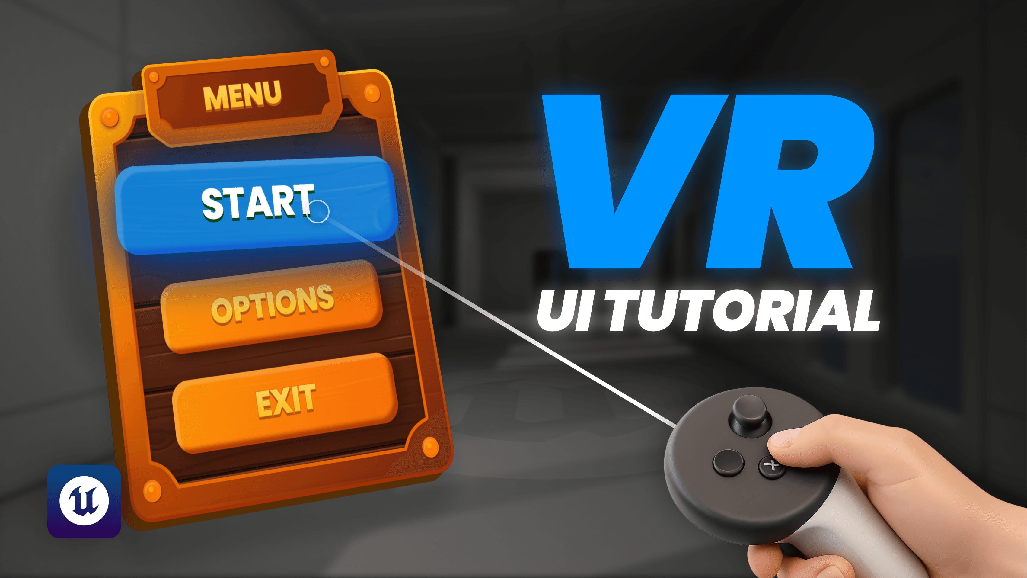 VR User Interface Example artwork