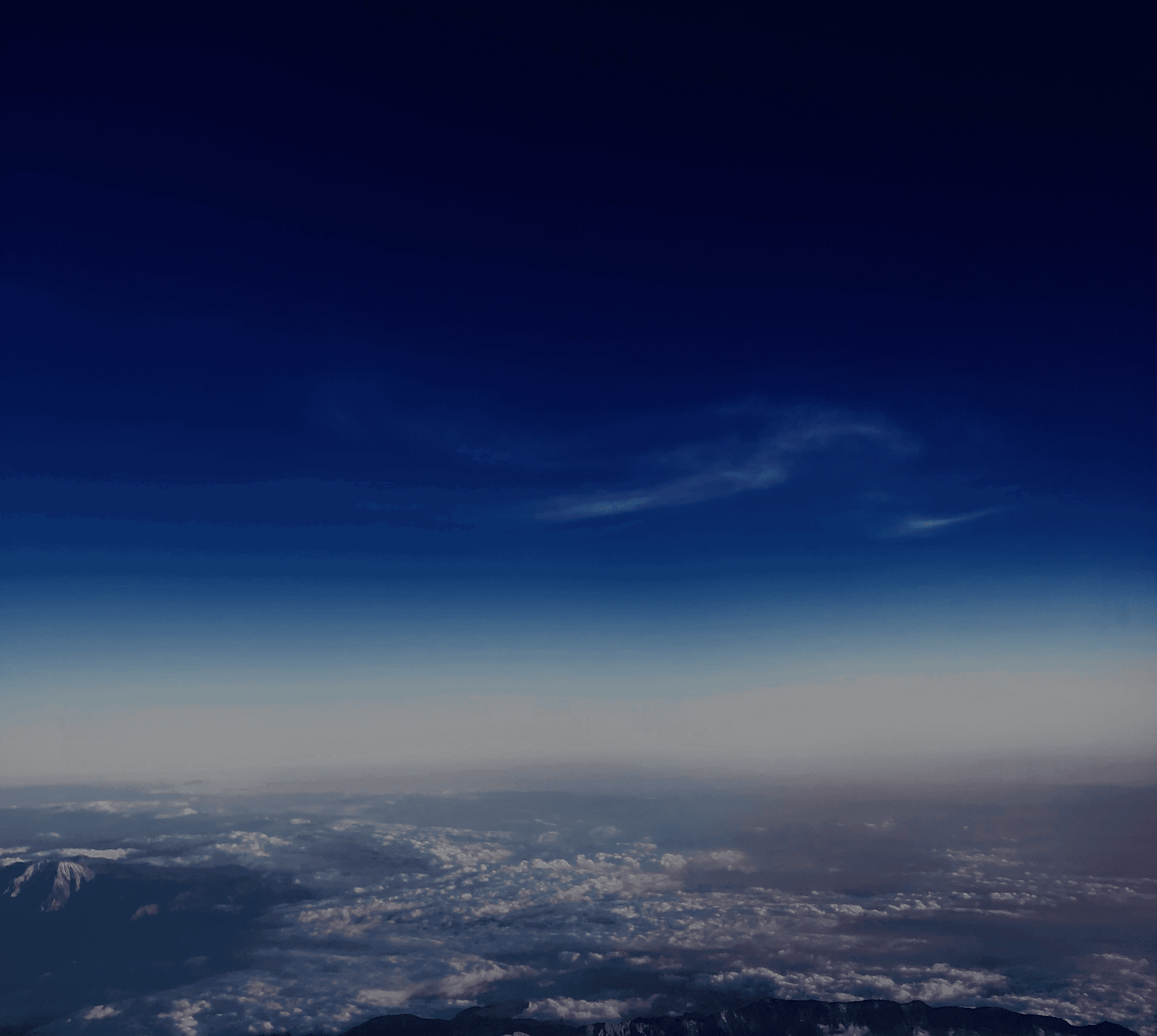 aerial view of white clouds and blue sky during daytime