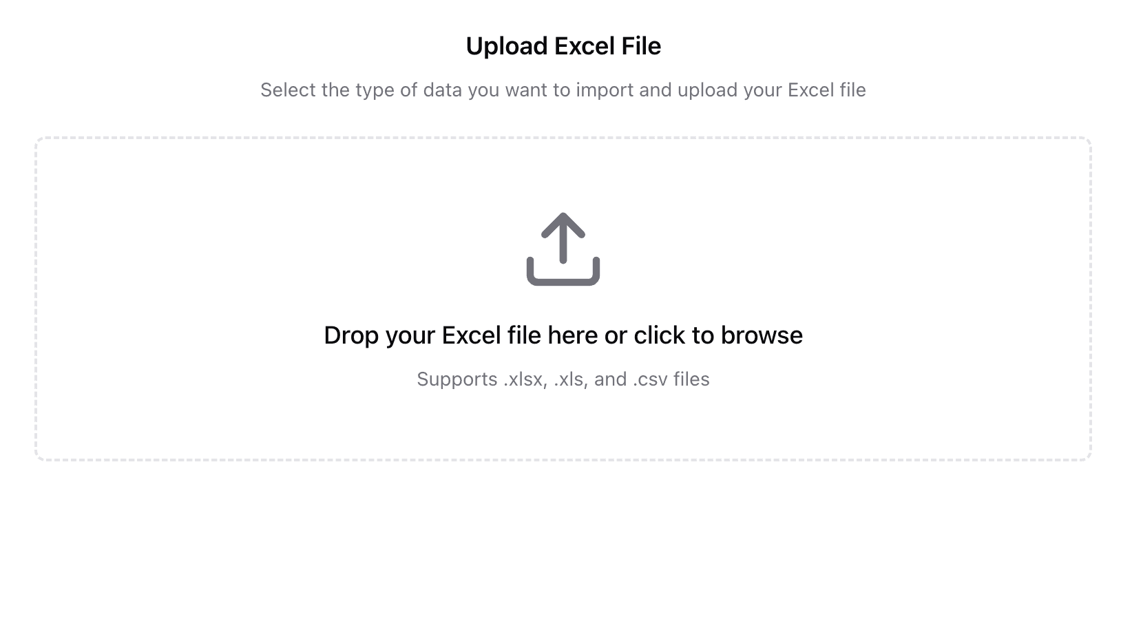 Drag and drop functionality